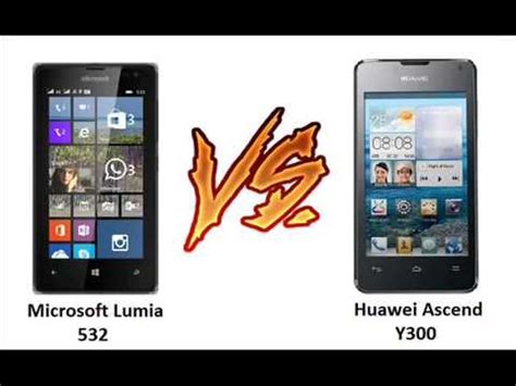 Huawei Ascend W1 vs Microsoft Lumia 532 Karşılaştırma